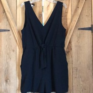 Romper with pockets